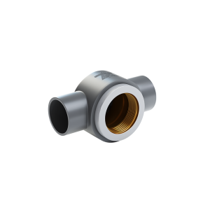 Female threaded brass tee