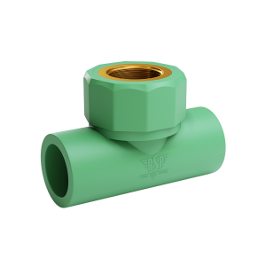 Female Thread Brass Insert Tee