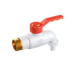 Ball Tap with Outside Thread Short Brass Insert