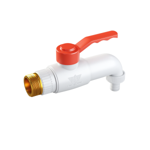 Ball Tap with Outside Thread Long Brass Insert