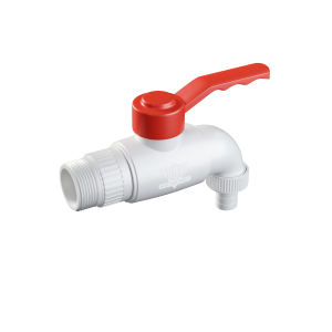 Ball Tap with Outside Plastic Thread Short