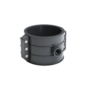 Single Outlet Plastic Saddle Rider