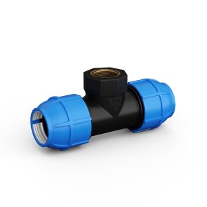 Female Brass Thread Tee