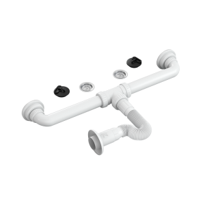Double Siphon for Kitchen Drainer